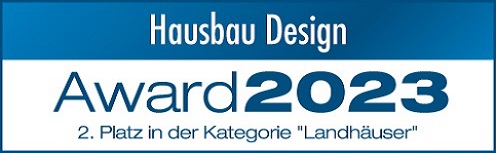 Hausbau Design Award 2023 - 2. Platz Landhäuser