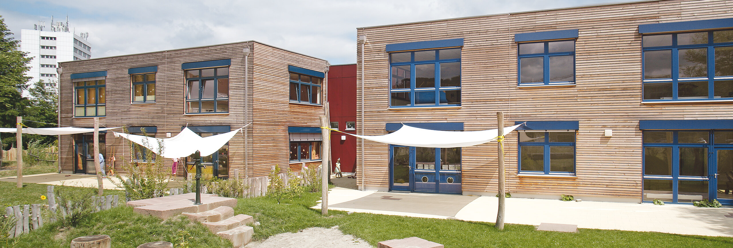 Regnauer Vital-Businessgebäude Kindergarten Freiburg-Vauban